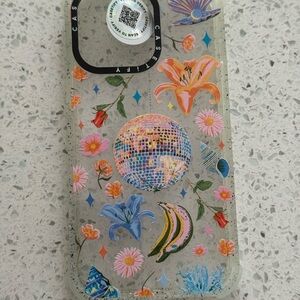 Casetify Multicolor Floral Disco Ball Phone Case